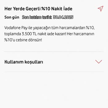 Vodafone Pay Kartım Sebepsiz Yere Bloke Edildi Nakit İademe El Kondu