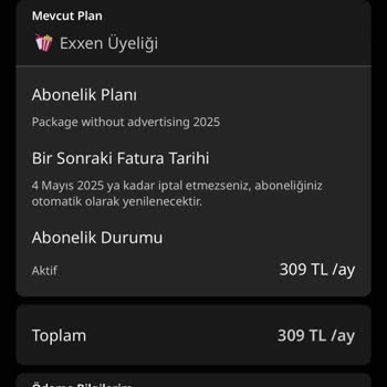 Exxen Üyeliği İptalinde Yaşanan Sorun Ve Kapanmayan Abonelik