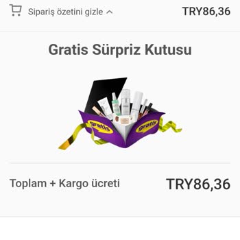 Sürpriz Kutu Siparişimde Ödeme ve İletişim Sorunları Yaşıyorum