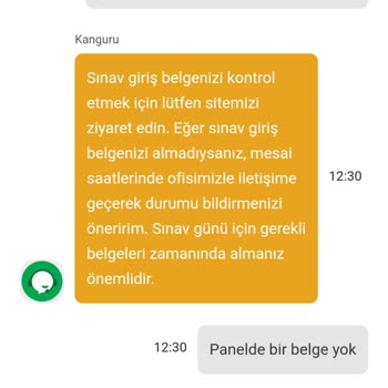 Sınav Giriş Belgesi Sisteme Yüklenemiyor Ve İletişim Sağlanamıyor