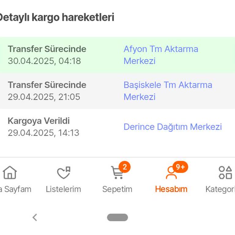 Hepsijet Kargom Afyon'da Uzun Süre Bekletiliyor, Teslimatlar Gecikiyor