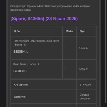 Siparişim Ne Ürün Geldi Ne Cevap: Liva Giyim'de Hayal Kırıklığı