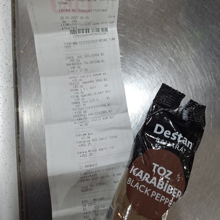 BİM Destan Markalı Karabiber, Karanfil Kokulu Çıktı