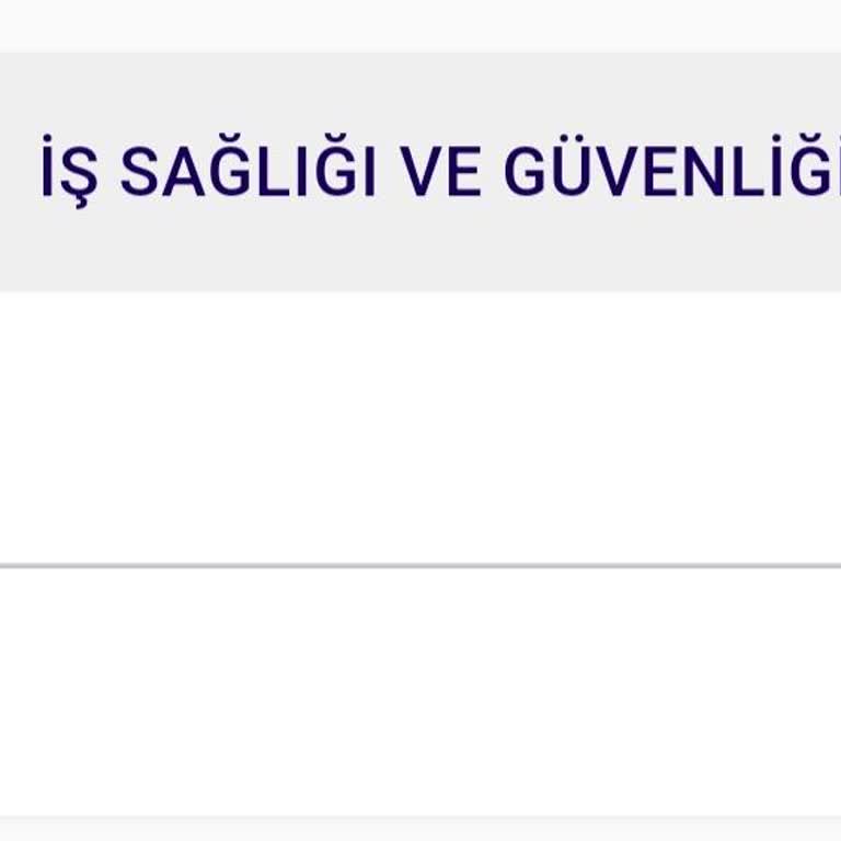 İş Sağlığı Ve Güvenliği Dersi Notlarında Adaletsizlik