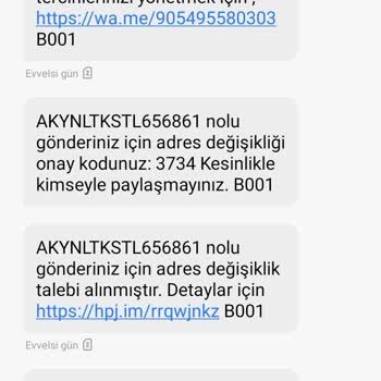 Siparişim Geç Teslim Edildi Ve Defolu Ürün Gönderildi