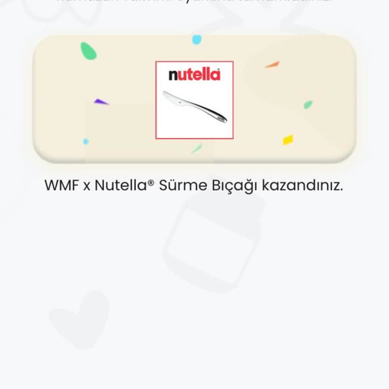 Kazandığım Nutella Bıçağı Teslim Edilmedi, Siparişten De Silindi