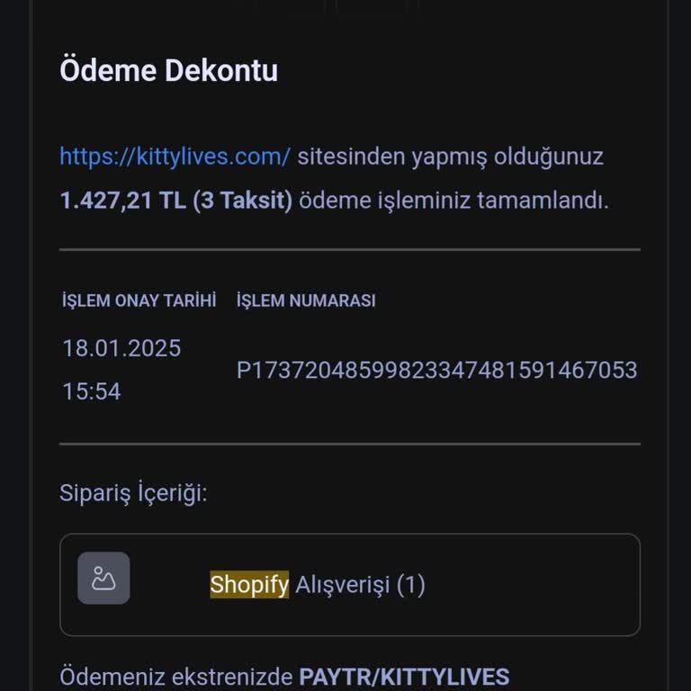 Shopify Üzerinden Yaptığım Alışverişte Mağduriyet Ve Çözüm Eksikliği