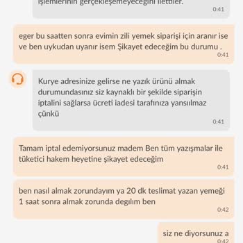 Sipariş Süresi 20 Dakika Yazmasına Rağmen 1 Saatten Fazla Bekletildim