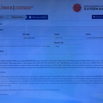 Yanlış Ürün İadesi Nedeniyle Mağduriyet Yaşıyorum