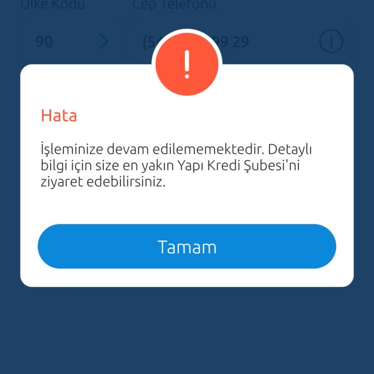 Yapı Kredi Vadesiz Hesap Açılışı Engeliyle Karşılaştım