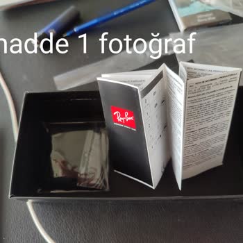 Orijinal Diye Satılan Gözlük İmitasyon Çıktı, Güvenim Sarsıldı