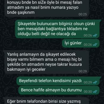 Yanlışlıkla Gönderilen Mesaj Ve Sorumluluk Reddi