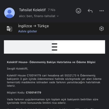 Aldığım Hizmet Olmadan Sürekli Artan Borç Talepleri Ve Yasal Olmayan Ödeme Sistemi