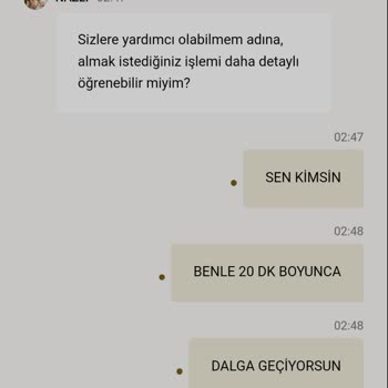 Canlı Destek Yerine Otomatik Mesajlarla Saatlerce Bekletildim