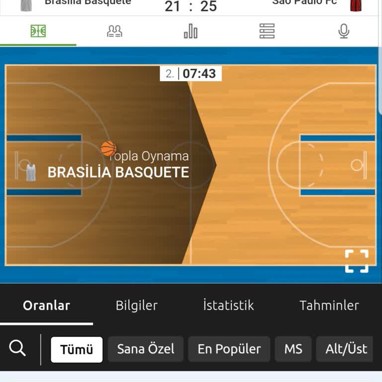 Basketbol Maçında Skor Değişikliği Ve Bahis Sorunu