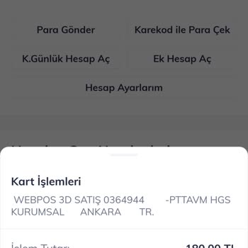 HGS Uygulamasında Yapılan Ödeme Sonrası Bilgi Alamadım