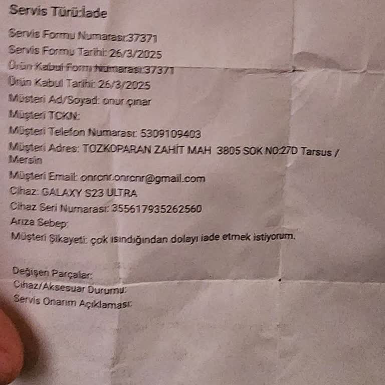 EasyCep İade Sürecinde Ücretim Bir Aydır Ödenmedi