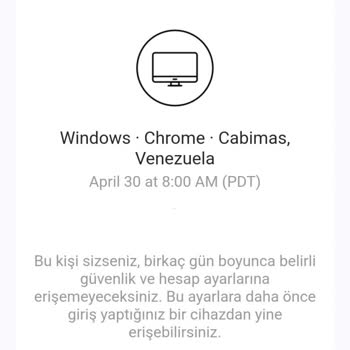 Instagram Hesabıma Yabancı Ülkelerden İzinsiz Erişim