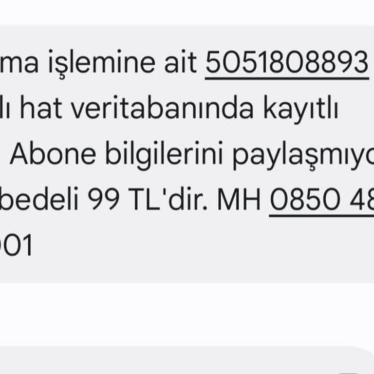 Onayım Olmadan Faturama Yansıtılan Hizmet Bedeli Şikayeti