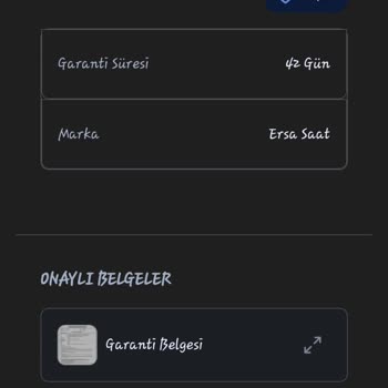 Garantili Saatim İçin Yüksek Bakım Ücreti Talep Edildi