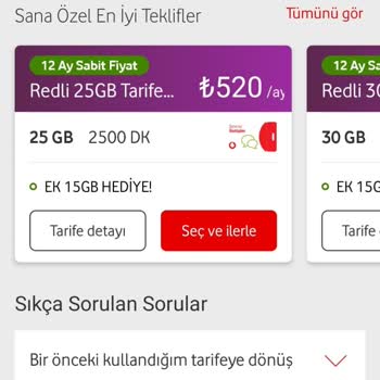 Vodafone Paket Fiyatında 24 Saatte Şok Zam!