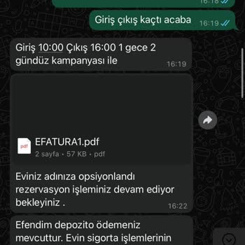 Bungalov Rezervasyonunda Gizli 10 Bin TL Ek Ödeme Talebi