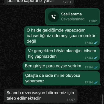 Bungalov Rezervasyonunda Gizli 10 Bin TL Ek Ödeme Talebi