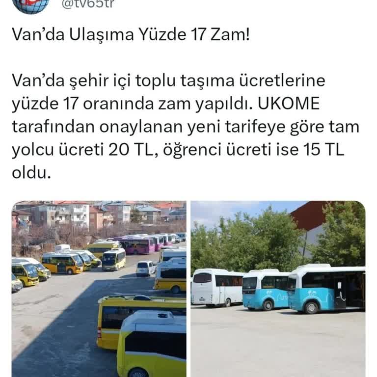 Dolmuş Ücretlerine Haksız Zam Ve Yetersiz Hizmet!