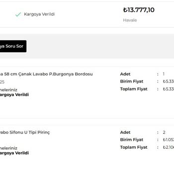 Siparişim Eksik Ve İletişim Kurulamıyor!