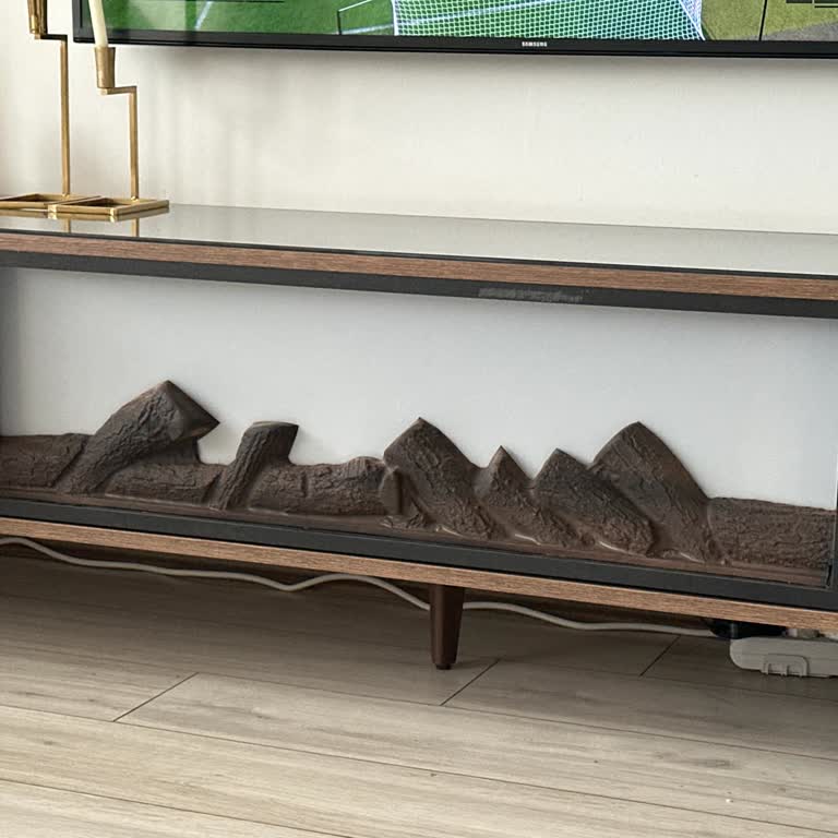 Kelebek Mobilya TV Ünitesi Şömine Ve Cam Sorunu Çözülmüyor