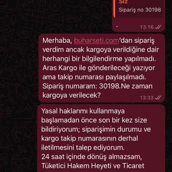 Sipariş Sonrası Engellendim, Ürünüm Gönderilmedi!