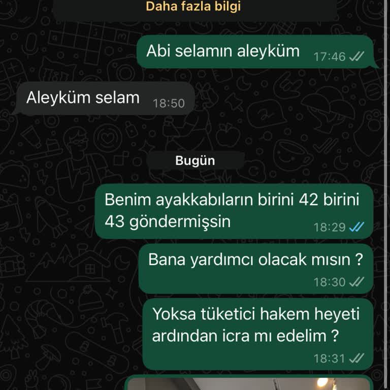 Yanlış Numara Ayakkabı Ve İletişimsizlik Mağduriyeti