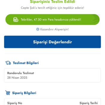 Kampanya Kazancının Hesaba Yatırılmaması Ve Müşteri Hizmetlerinden Çözüm Alınamaması