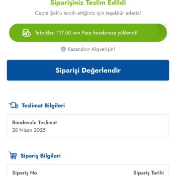 Kampanya Kazancının Hesaba Yatırılmaması Ve Müşteri Hizmetlerinden Çözüm Alınamaması