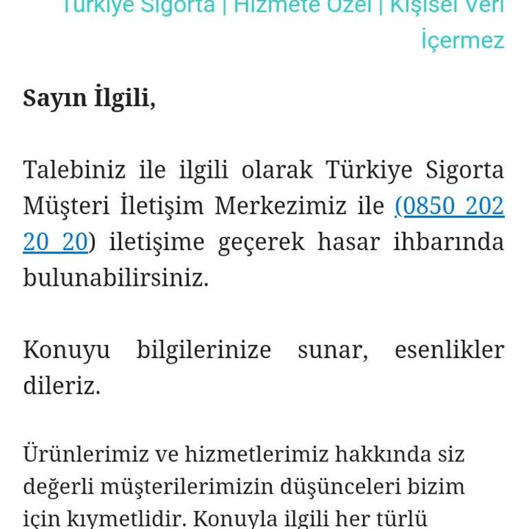 Türkiye Sigorta Kasko Kapsamında Cam Değişiminde Mağduriyet ve Çözüm Eksikliği
