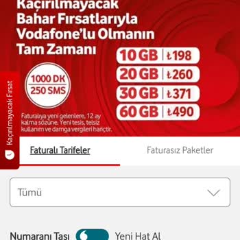 Vodafone Mevcut Müşteriye Yüksek Fiyat, Yeni Müşteriye Uygun Tarife