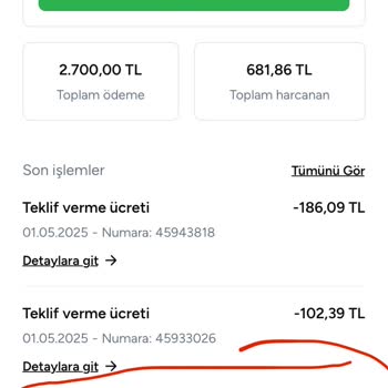 Armutpro'da Bilgim Dışında Yüksek Tutar Çekildi, Acil İade Talebim Var