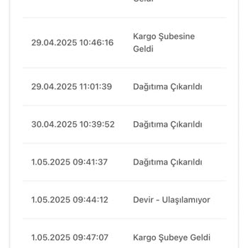 Civil'den Siparişim Yanlış Kargo Nedeniyle Teslim Edilmedi