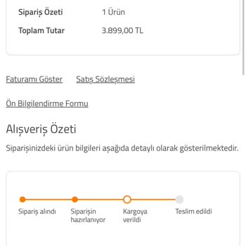 Civil'den Siparişim Yanlış Kargo Nedeniyle Teslim Edilmedi