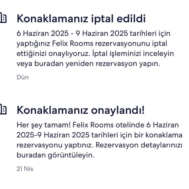 Rezervasyonum Bilgi Verilmeden İptal Edildi, Mağdur Oldum