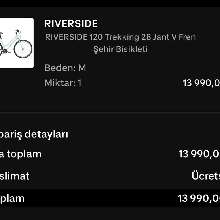 Satın Aldığım Bisikletin Fiyatı Düştü, Farkın İadesini İstiyorum