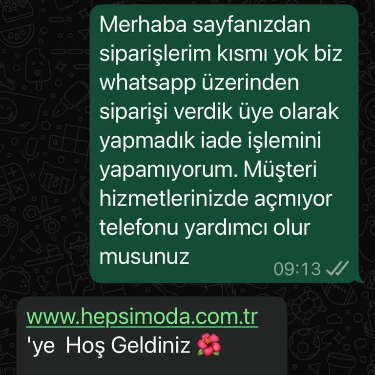 Yanlış Beden Gönderildi, İade Ve Müşteri Hizmetlerine Ulaşılamıyor