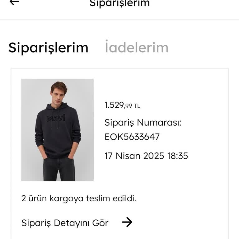 Teslim Edilen Ürün Hâlâ Kargoda Görünüyor, İade Yapamıyorum