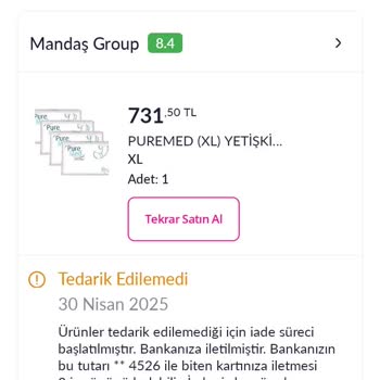 Siparişim Günlerce Bekletilip İptal Edildi