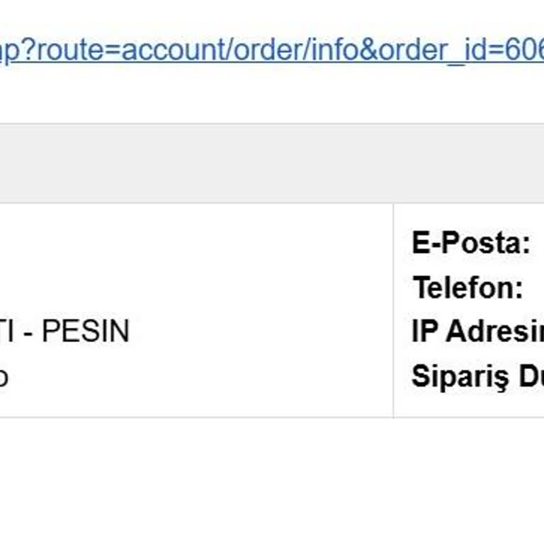 Ödeme Yapıldıktan Sonra Sipariş Başarısız Oldu, İletişime Ulaşılamıyor