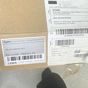 Dyson Müşteri Hizmetlerine Ulaşmada Ciddi Gecikmeler Yaşıyorum
