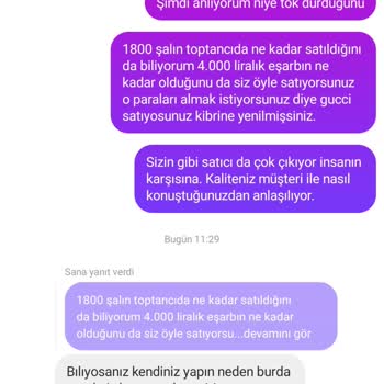 Aldığım Şalların Etiketi Ve Kalitesi Beklentimi Karşılamadı