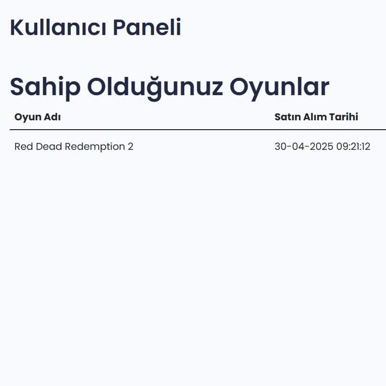 Satın Alınan Oyunun Kodu Verilmedi İletişim Yok