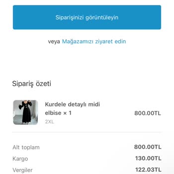 Mezuniyet İçin Aldığım Siyah Elbise Yerine Pembe Elbise Gönderildi Param İade Edilmiyor