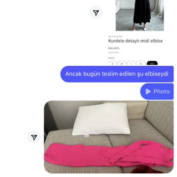 Mezuniyet İçin Aldığım Siyah Elbise Yerine Pembe Elbise Gönderildi Param İade Edilmiyor